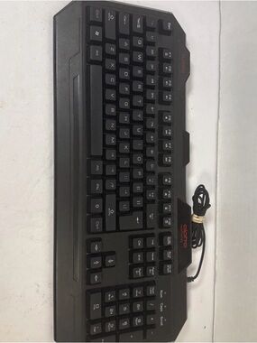 Alpha Gaming Multi Light-up black Keyboard